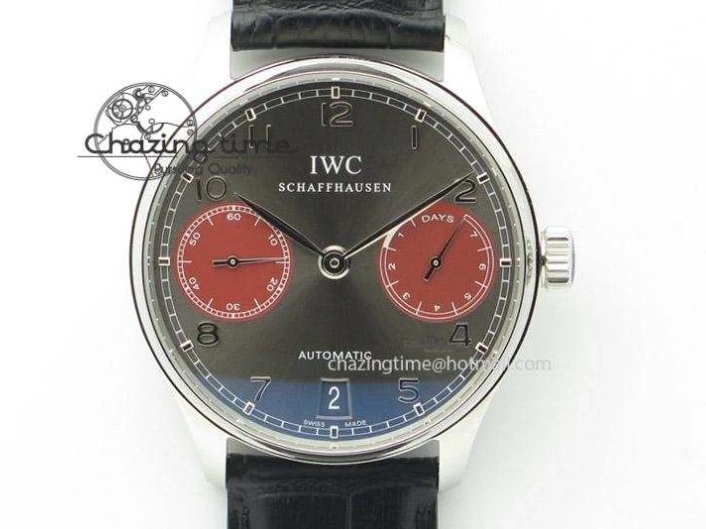 MIROTIME 1217 Portuguese Real PR Real Annual Calendar IW5035 YLF 1:1 Best Edition White Dial On Leather Strap A Refined 7243